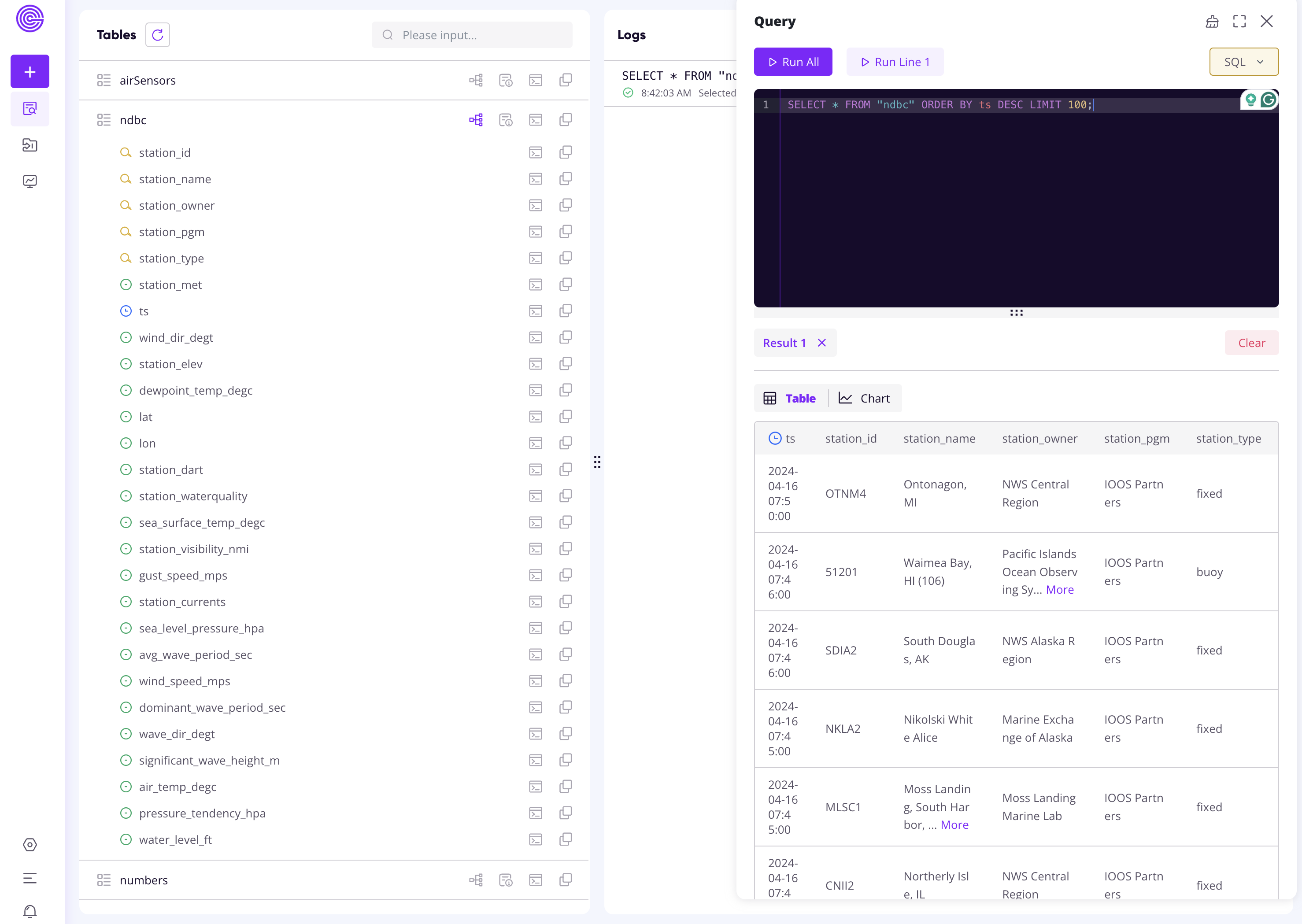 Web Dashboard