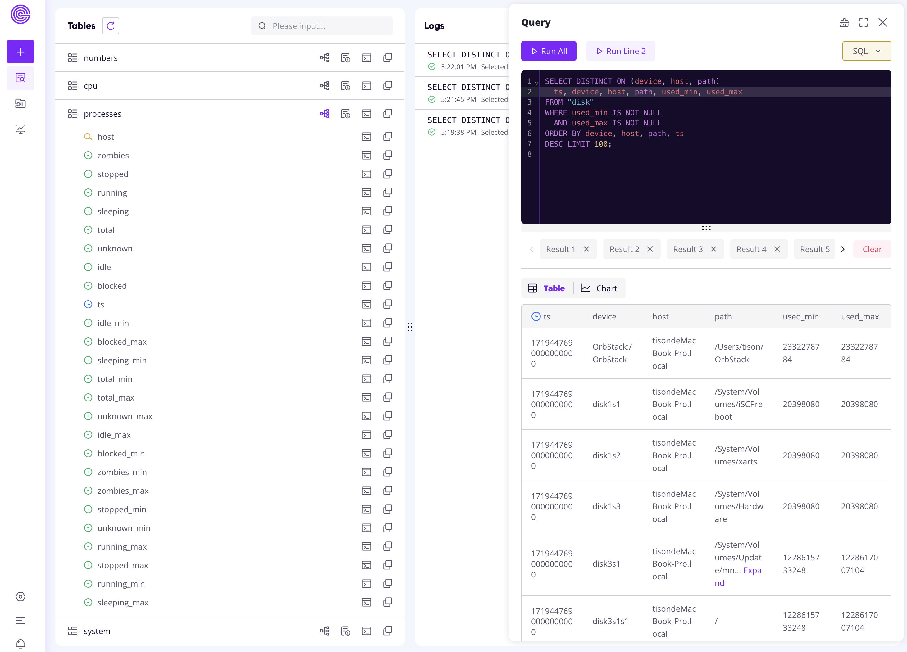 SQL Editor