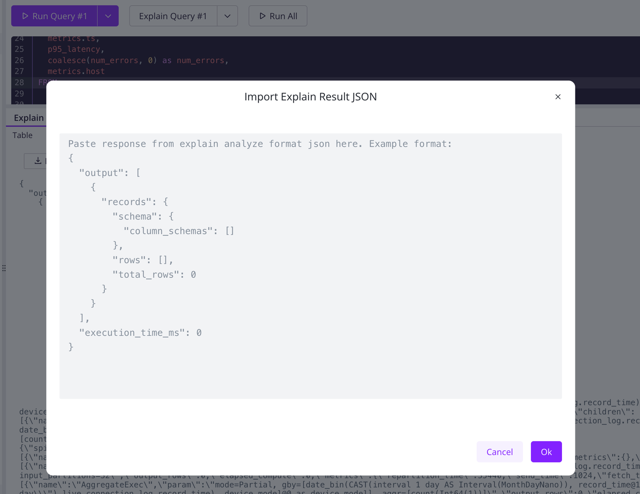 (Figure 4: Import JSON Data)